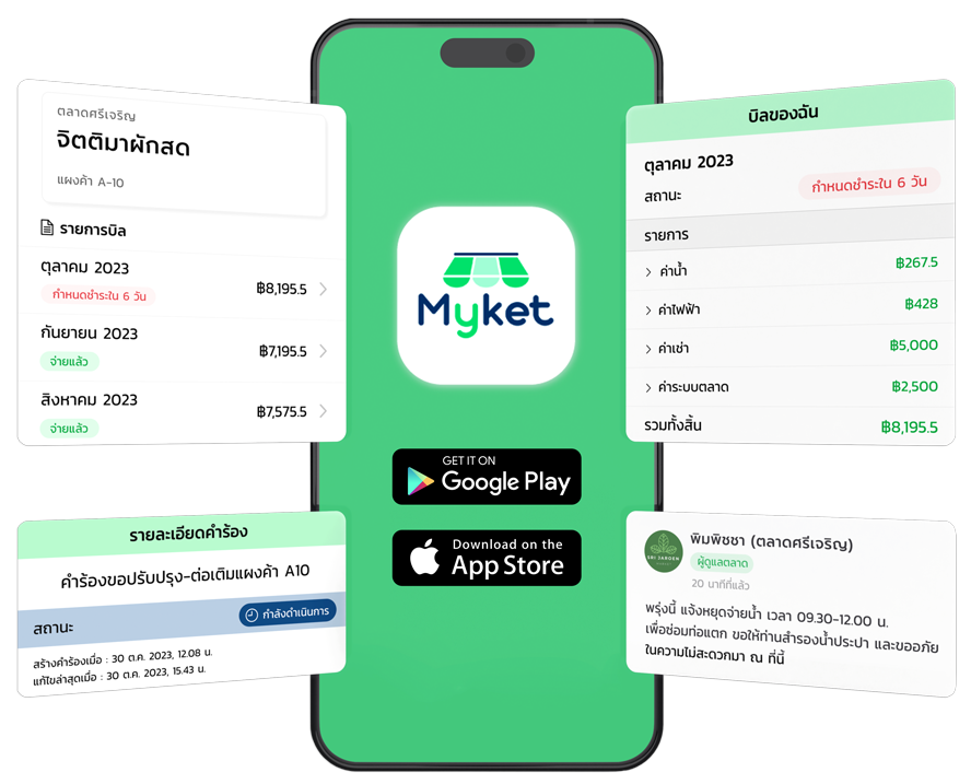 myket-app-multi Myket Pro โปรแกรมบริหารจัดการตลาด